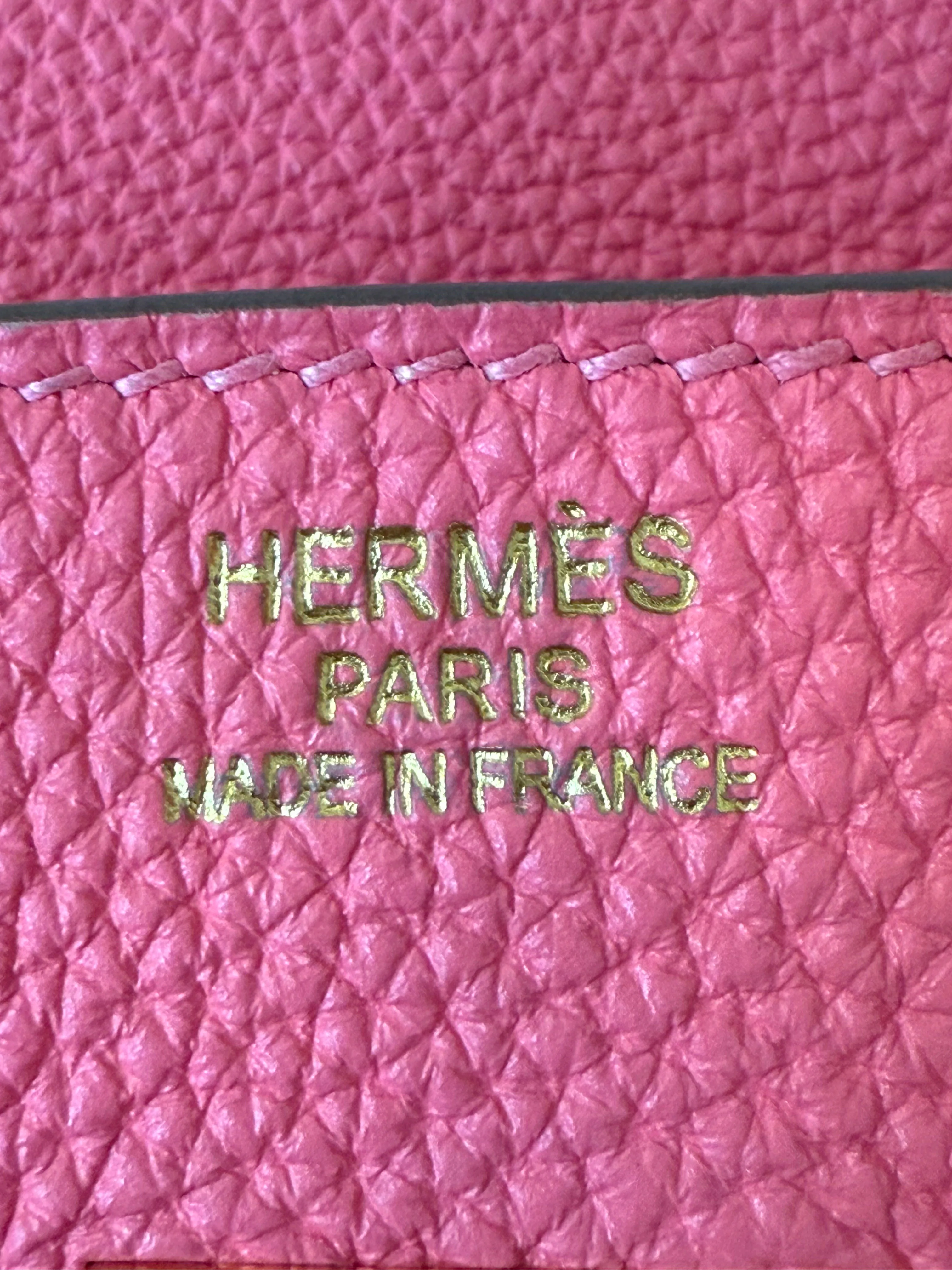 Hermès Birkin stitching authentic hand-sewn irregular spacing varying stitch height detail