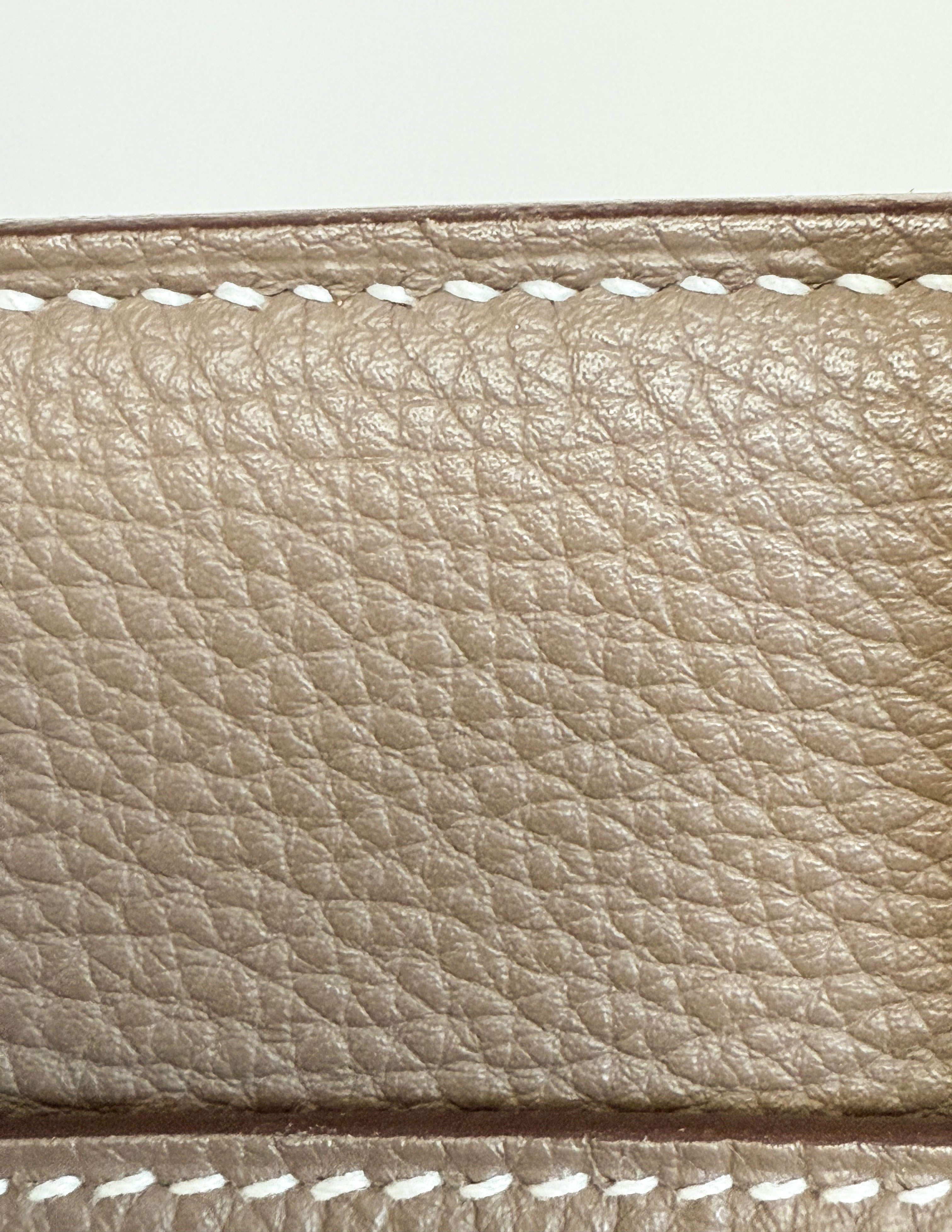 Hermès Birkin stitching distance from edge paint authentic even spacing detail