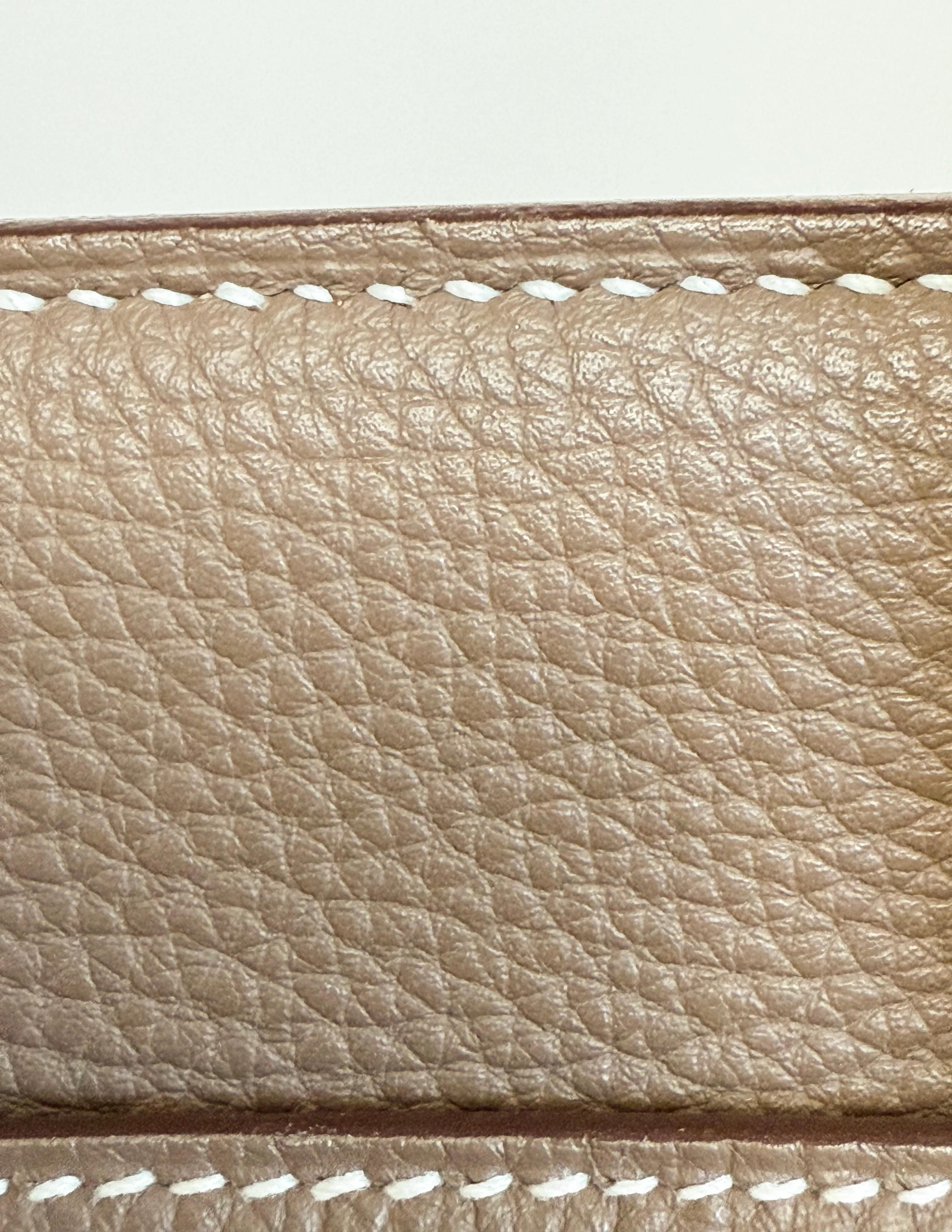 Hermès Birkin stitching distance from edge paint authentic even spacing detail
