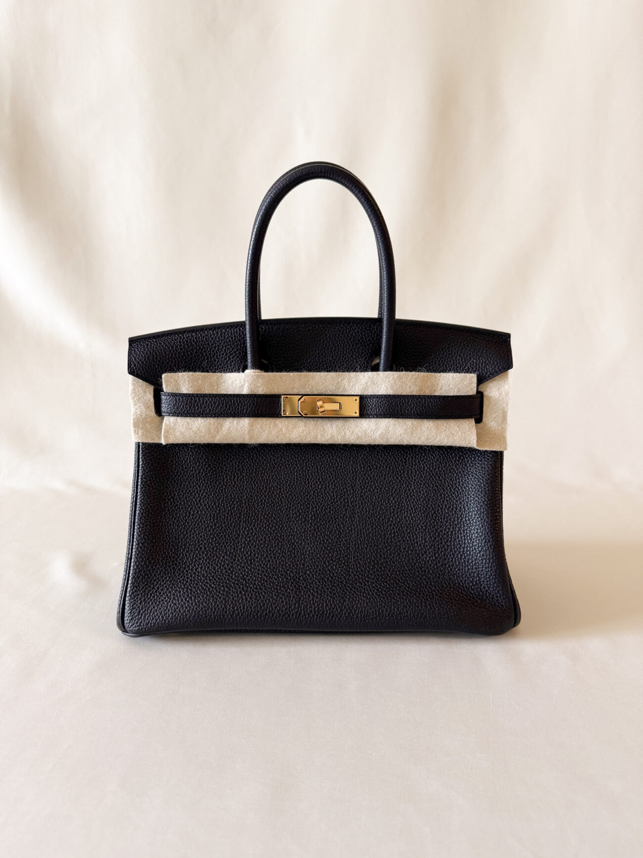 Birkin 30 Black Togo