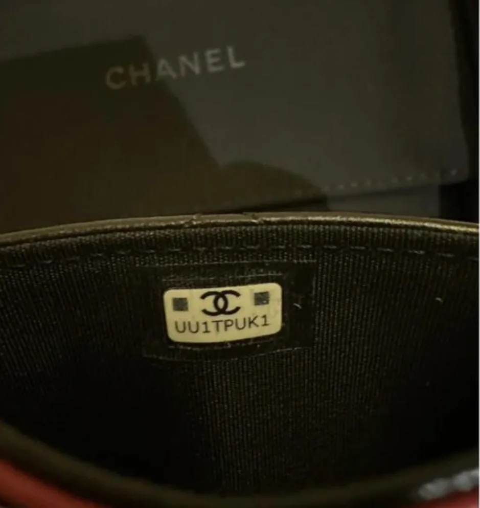 chanel digital code small leather goods