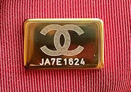 chanel microchip metal plate inside bag