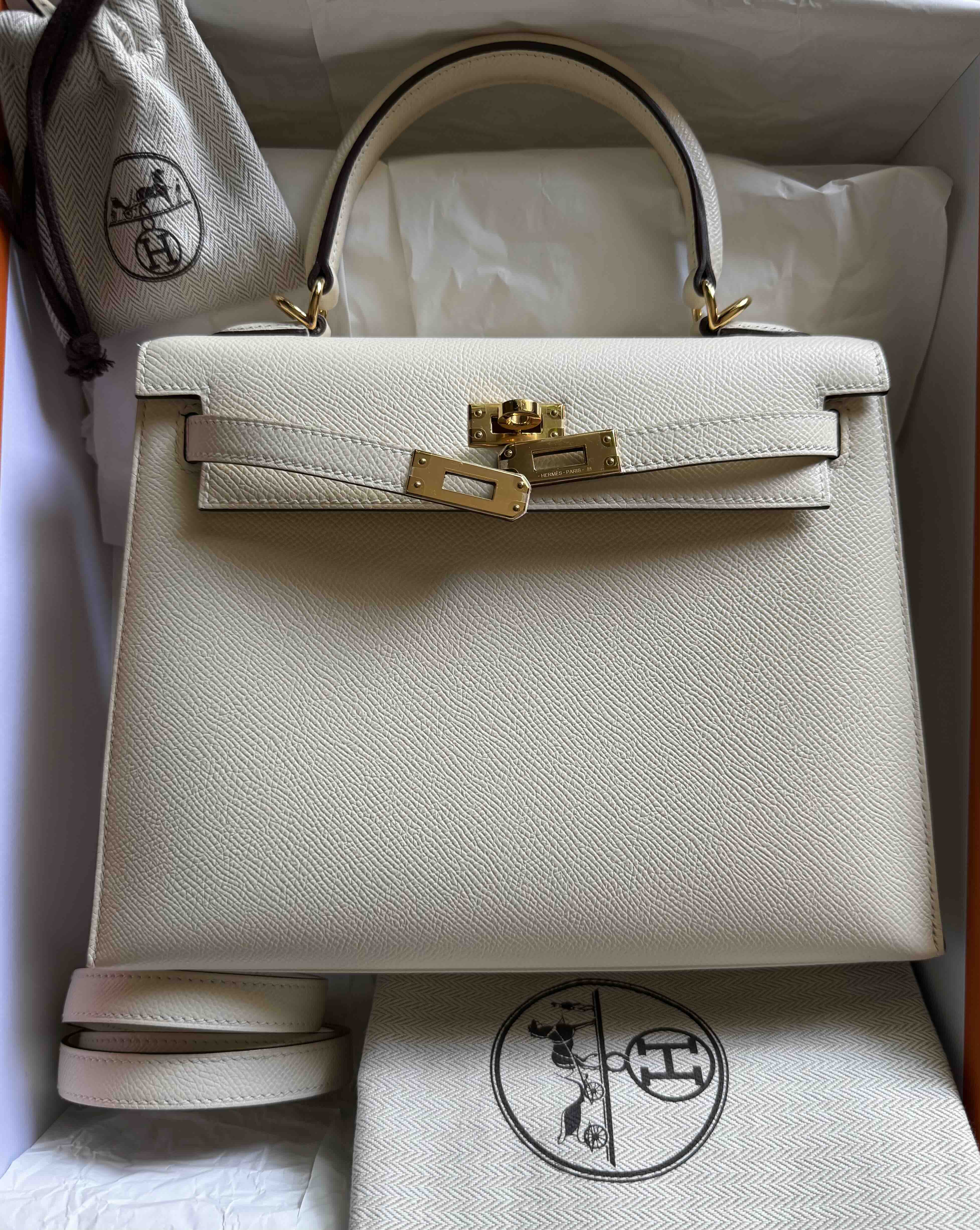 Hermès Kelly with Gold Hardware (GHW)