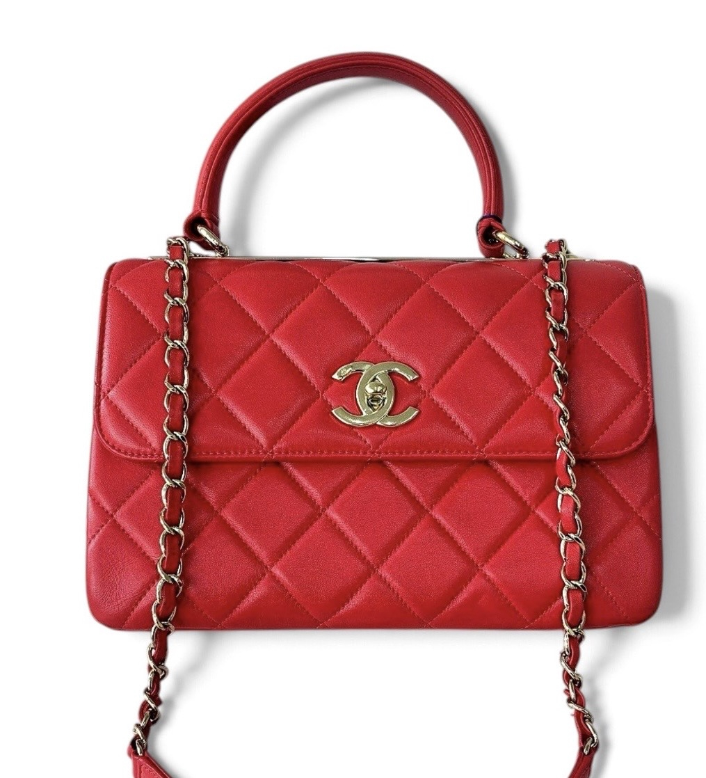 Sac Trendy CC à rabat avec poignée – photo du modèle CHANEL