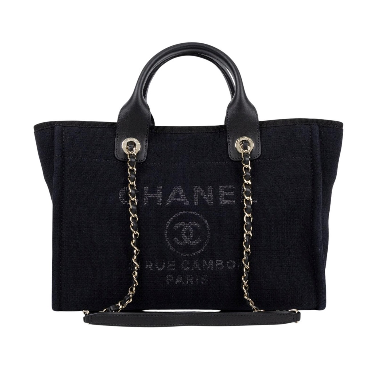 Cabas CHANEL Deauville – toile – photo du modèle CHANEL
