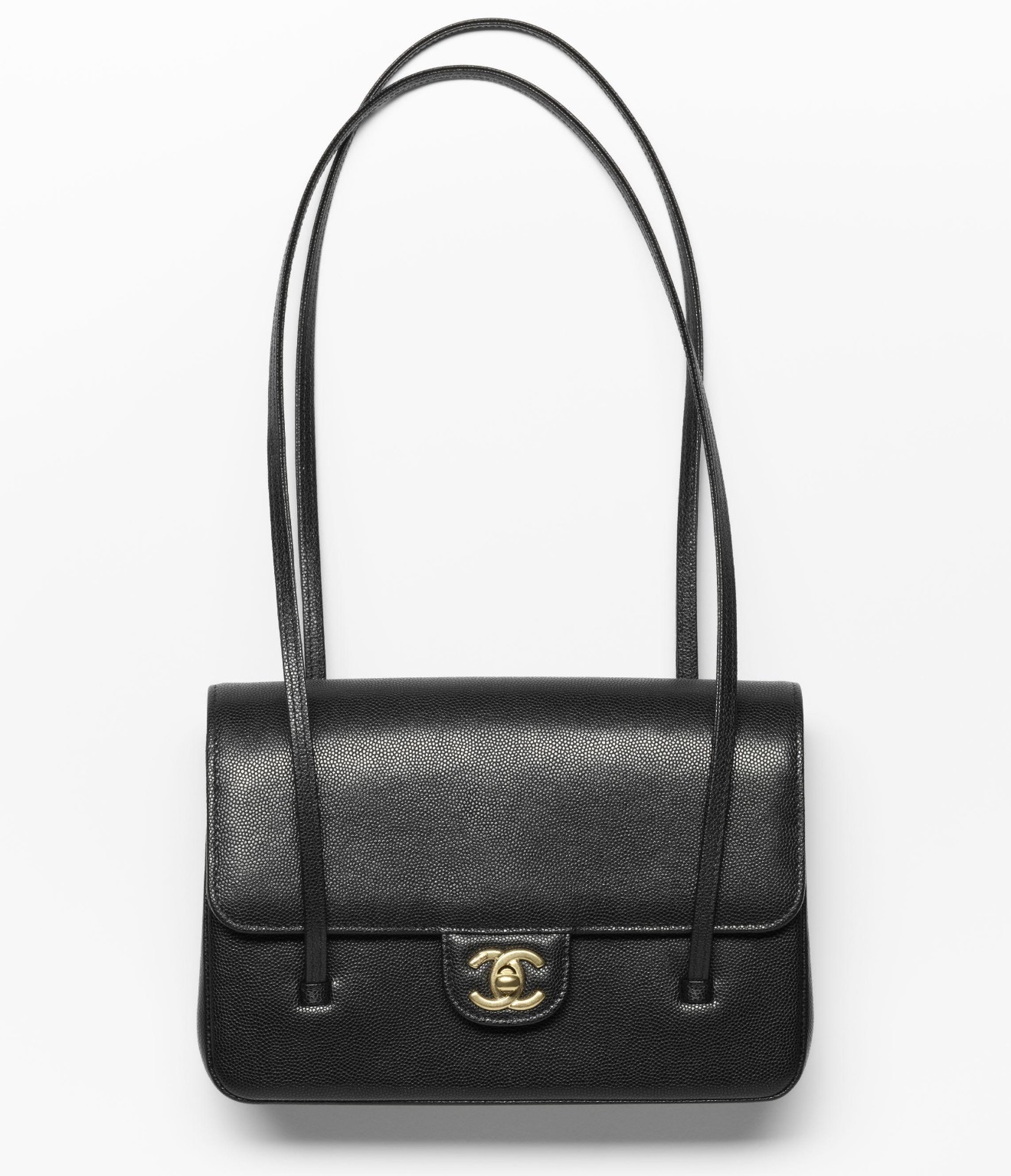 Petit sac à rabat avec deux anses – CHANEL – photo du modèle CHANEL