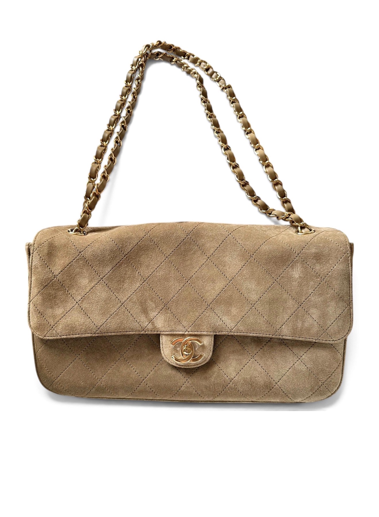 CHANEL Souplissimo Maxi Flap – daim – photo du modèle CHANEL